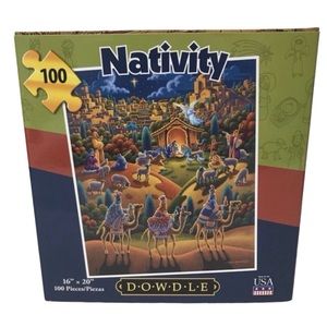 Dowdle Puzzles “Nativity” 100 pc. Jigsaw Puzzle (NWT)